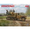 ICM ACHTUNG SIE FLIEGEN Sd.Kfz.3b WITH 2 cm FLAK 38 AND CREW KIT 1:35