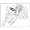 Kappa Paramotore Kappa KN22 Per HONDA XL 600 V Transalp (89 > 99)
