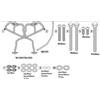 Kappa Paramotore Kappa KN4133 Per KAWASAKI KLR 650 S (2023-2025)