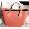O bag Borsa Nuova Originale - Col. TERRACOTTA - Interno Nero Manici Goccia