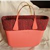 O bag Borsa Nuova Originale - Col. Pesca - Bordo con cerniera Manici Pesca