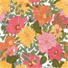 VaryPaper Carta da Parati Floreale Rosa e Giallo 44.5cmx200cm Carta Adesiva per Mobili Fantasia Pellicola Adesiva Decorativa Rivestimento Parete Camera Letto Bagno Adesivi per Armadio Cassetti