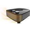 Cecotec Termoventilatore Elettrico ReadyWarm 2060 Max Horizon Black. 2000W, 2 Livelli Potenza, Basso Consumo, 3 Modalità Funzionamento, Uso Semplice, Leggero, Stabile e Nero
