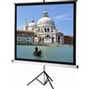 Sopar Telo per Videoproiettore Manuale a Cavalletto 101" 200 x 200 cm Quadrato -