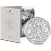 CrawleyCoins 2024 80 anni del D-Day UK 50p brillante moneta fior di conio in confezione sigillata menta