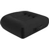 WYJHNLBEDC Cuscino per Sedia da Ufficio, Cuscino Auto 40 X 40 Imbottitura, Cuscino Ergonomico Sedia per Tavolo da Pranzo, Sedia a Rotelle, Sedia da Giardino, Divano, Cuscino Coccige/Meditazione, Nero