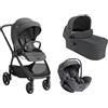 Joie Trio Joie Signature Valora con Ramble XL e i-Level Pro Ebony