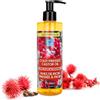 bleu & marine Bretania Olio di Ricino 100% Naturale, Favorisce Crescita Capelli, Sopracciglia e Ciglia, Luminosità Pelle e Labbra, Rinforza Unghie, Combatte Occhiaie, 200 ml pompa