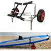Carrello da trasporto pieghevole per kayak per attività all'aperto e sport