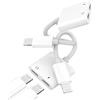 zoyuzan Adattatore per iPhone Jack 2 in 1 (confezione da 2) Accessorio per cuffie Lightning certificato Apple MFI Caricatore cavo doppio adattatore per cuffie audio per 14 13 12 11 Pro Max 7 8plus X Ipad 2