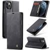 Ottcooed Cover per iPhone 11 Pro Max Custodia, Cover Pellicola a Libro Portafoglio in Pelle Porta Carte Protettiva Slot per Scheda Flip Case con iPhone 11 Pro Max, Nero