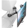 Giftorld Supporto per poggiatesta Auto per Sedile Posteriore Auto Girevole a 360°, Facile da installare, Compatibile con Tablet, iPad, telefoni cellulari e Altri dispositivi.