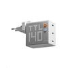 sharge Pixel 140 caricatore per laptop, caricatore USB-C da 140W max con display Smart Pixel, alimentatore multiplo PD per MacBook Air, Galaxy S25 S24, iPhone 16 15 Pro Max, iPad e altri dispositivi