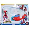 TOYS ONE Hasbro F7459 Spidey e i Suoi Fantastici Amici Spidey con Motocicletta