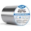 LLPT Nastro Butilico Alluminio 15cm x 5m Nastro Sigillante Impermeabile