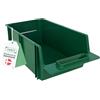 Raaco Scatola Impilabile 6-1100, Vaschette Plastica Impilabile per Scaffali 31 cm, Capacità 30 kg, Scatola Impilabile per Officina e Garage, Organizzatore Minuteria e Attrezzi, 37,5 x 21 x 13,6 cm