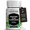Nature spring Prosta Plus Complex - 180 Capsule Prostata ad Alta Dose - Formula Completa con Palma Nana (Saw Palmetto), Semi di Zucca e Radice di Ortica con Zinco, Vitamina E e Selenio - Integratore Prostata Testat