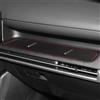 KUNGKIC Per Hyundai Tucson Accessori 2025 Tappetino Antiscivolo per Poggiabraccia Tavolo in Silicone Antiscivolo 1 Pezzo (Con Bordo Rosso)