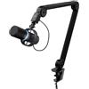 Trust Microfono per PC GXT 255+ Onyx Nero Cablato con LED e Supporto