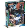 Clementoni - Puzzle 1000 Pezzi Anime per Adulti e Ragazzi, Illustrazione Naruto con Poster Incluso, dalla Serie Anime e Manga, Idea Regalo Uomo e Donna, Made in Italy, 50x70 cm, 37052
