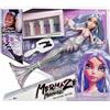 Mermaze Mermaidz Bambola alla moda - ORRA - Sirena con capelli multicolori e funzione cambio di colore - Include gel per capelli glitterato e accessori - Articolata - Da collezione - Età: 4+ anni