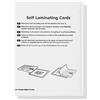 Modulor Sacchetti di laminazione a freddo autoadesivi, film di laminazione in PET per sigillare e proteggere foto, menu ecc. senza macchina laminatrice, set di 10, ciascuno 117 mm x 160 mm per A6, trasparente