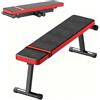 RATSTONE Panca Palestra,Panca da Allenamento Pieghevole per Tutto il Corpo,Pieghevole per Risparmiare Spazio,Adatta per Palestra Domestica e Sala Fitness,Panca da Allenamento a Casa, Capacità di Carico 200Kg