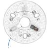 HOMTRAK Kit Ricambio LED 15W per Ventilatore da Soffitto 5,3 Pollici, Pannello LED Rotondo 3CCT 3000K/4200K/6500K Dimmerabile con Memoria, Modulo Luce Plafoniera 13,5 cm 85-265V per Sospensione e Applique
