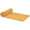Outsunny Passerella per Giardino a Doghe Arrotolabili e Semi Flessibile, in Legno di Abete, 185x60 cm, Giallo | Aosom Italy