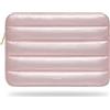 Vandel - L'originale Puffy Laptop Sleeve 13 - 14 pollici manicotto del computer portatile rosa brillante per le donne. Custodia per laptop MacBook Pro 14 pollici, MacBook Air Sleeve 13 pollici, iPad