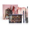 Joyeee Trousse di Trucchi, Set Trucchi Donna Completo, Regalo per Donne Make Up Kit, Include Set di Pennelli per Occhi, Palette di Ombretti, Matita per Sopracciglia, Mascara, SET002A
