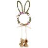 COM-FOUR® Ghirlanda pasquale per porte o finestre, simpatica ghirlanda