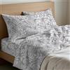 Riad Arredo Mahome Set Completo Letto in Pregiata Flanella 100% Cotone con Trattamento Antipalline - Completo Lenzuola Caldo Cotone Morbide Artigianali Alta Qualità Made in Italy (Bali Beige, Francese)