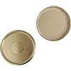 OPIROS Capsule Twist Off Con Flip Diametro mm.110 Colore Oro Con Bottone Centrale Di Controllo Clic Clac Per Barattoli Coperchi Per Vasi Grandi Conserve Passate Marmellate Confetture (5)