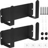 Heozhuyi 2 Pz Portacoperchi da Cucina, Organizer Pentole e Padelle, Porta Pentole Salvaspazio, Portacoperchi Organizer Cucina Dispensa Armadietti, Installazione con Viti o Senza Trapano