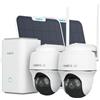 Reolink 4K 360° PTZ Telecamera Wi Fi Esterno Kit Senza Fili 2,4/5 GHz WiFi