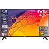 TuTu 40 Pollici(101cm) Televisori LED TV Full HD Triplo Tuner(DVB T/T2 C S/S2)