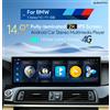 XTRONS QLB42FVCI AUTORADIO GPS BMW 5° serIe F10 F11 Android 13 WIFI 4G 14.9" CIC