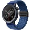 GIOPUEY Cinturini Compatibile con Cmf Watch PRO 2, Cinturino in Morbido Nylon Intrecciato [Unisex] [Traspirante] - Blue