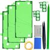 iStable Adesivo Cover Posteriore Compatibile con Samsung Galaxy S22 Ultra Nastro di Ricambio Pre-Tagliato per Sportello Batteria, Kit Colla Biadesiva SM-S908B/DS (Confezione da 3)