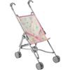 Bayer Chic 2000 - Passeggino per bambole Funny, passeggino per bambole, mini passeggino, farfalle rosa, rosa
