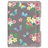 Herlitz Taccuino Flex, formato A6, 40 fogli perforati, motivo: Ladylike Butterflies, 1 pezzo