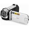 SENECESLI Videocamera Digitale D90, Videocamera Portatile con Registratore Portatile HD 1080P, Zoom 16X 16MP con Luce di Riempimento, Schermo LCD Ruotabile da 2,4 Pollici per di Viaggio, (SILVER)