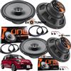 Hertz Evotuning Kit 4 Casse Altoparlanti Hertz X165 Anteriore e Posteriore per Fiat 500L