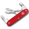 Victorinox Companion Slim Alox, Multiuso, Tascabile, 6 Funzioni, incl. Forbici, Strumento per apertura pacchi, Cacciavite, Swiss Made, Rosso