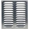 Steinberg14 Griglia di Ventilazione Rettangolare 260x280 mm - Griglie di Aerazione in Metallo Zincato - Serranda di Scarico dell'aria con Zanzariera - Copri Bocchetta Interna a Parete e a Soffitto