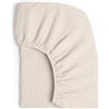 Aisawate Coprimaterasso per fasciatoio, in mussola di cotone, 81 x 40 cm (solo federa, imbottitura non inclusa) (beige)