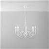 Lampadario a sospensione 5xE14 MINERWA 5 in acciaio