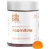 Jelly Pills Gummies L-Carnitina con Vitamine D3, B7 e Cromo - Supporto al Metabolismo Energetico - 60 Gummies Vegane - Gusto Arancia Naturale - Funzione Muscolare ed Energia - Jelly Pills Sports - per 1 mese