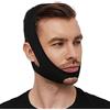 Keepatyart fascia sottogola anti-russamento, fascia sottogola anti-russamento regolabile e traspirante, fascia sottogola anti-russamento in neoprene contro l'apnea, adatta per uomini e donne.